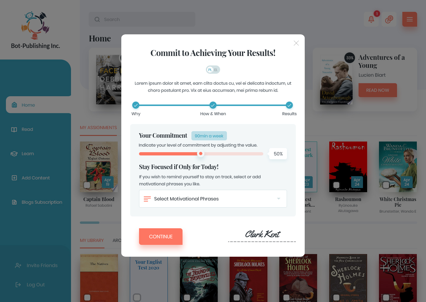 Bot-Reader Web App Solution