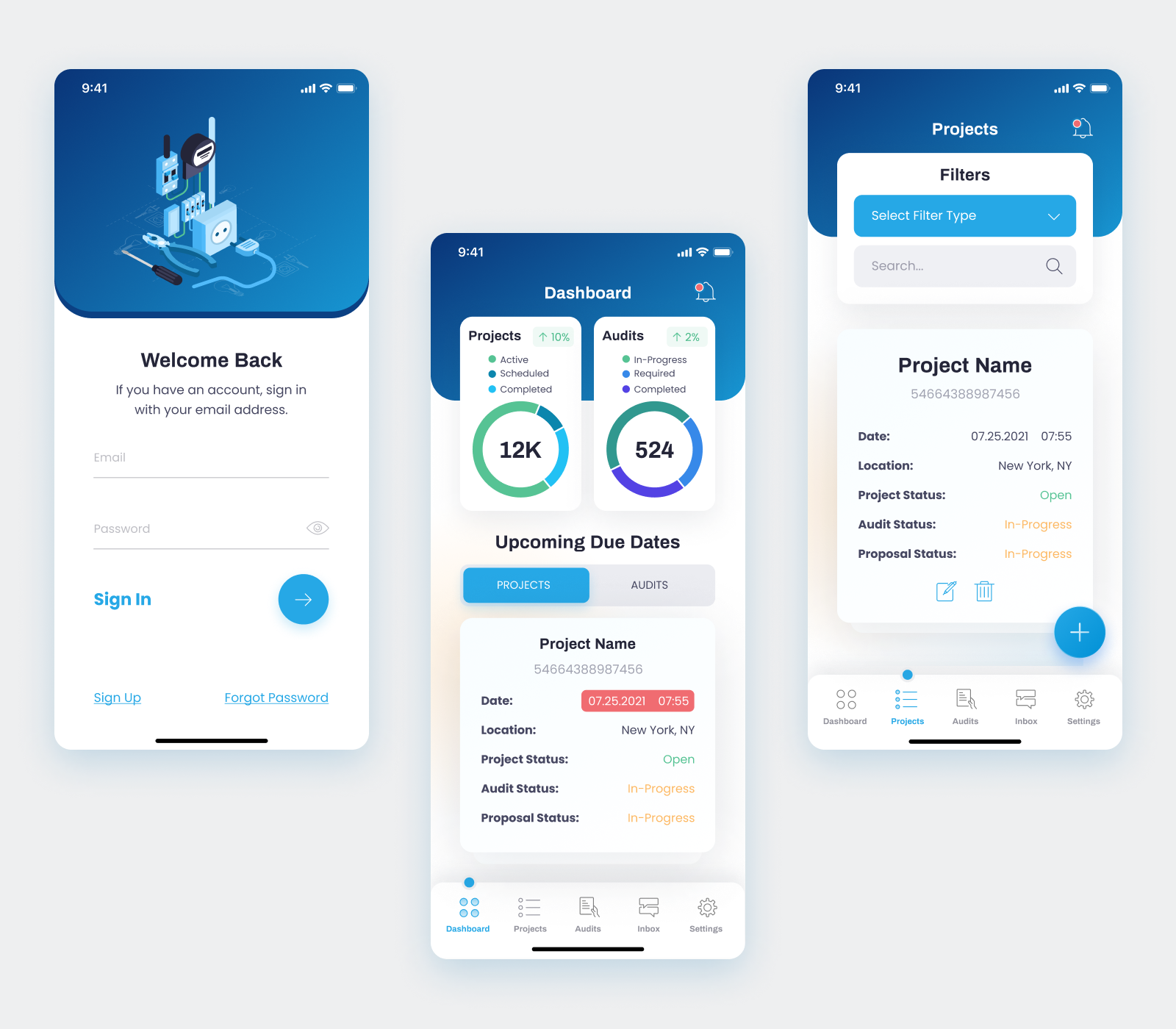 LedBiz Mobile and Web Apps